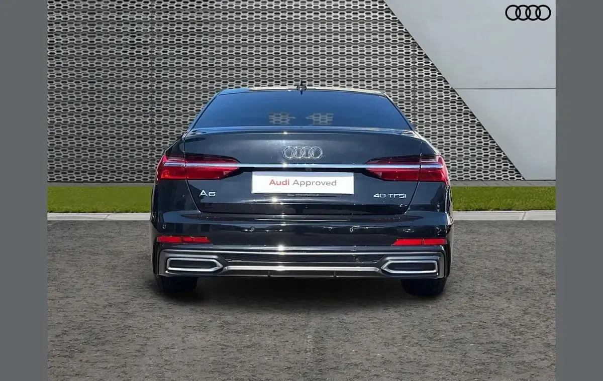 Used Audi A6 S-Line 200 HP (147 kW) 2022 Black Sedan