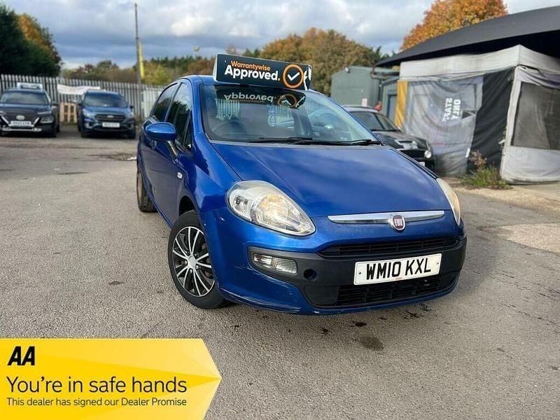 Blue Used 2010 Fiat Punto Evo Active Hatchback | £1,790 (Expensive) - Image 1/2