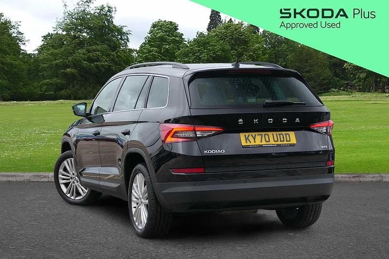 Used Skoda Kodiaq SE 200 HP (147 kW) 2021 Black SUV