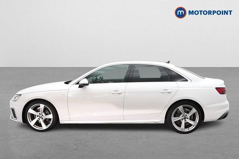 Used Audi A4 S-Line 2022 White Sedan