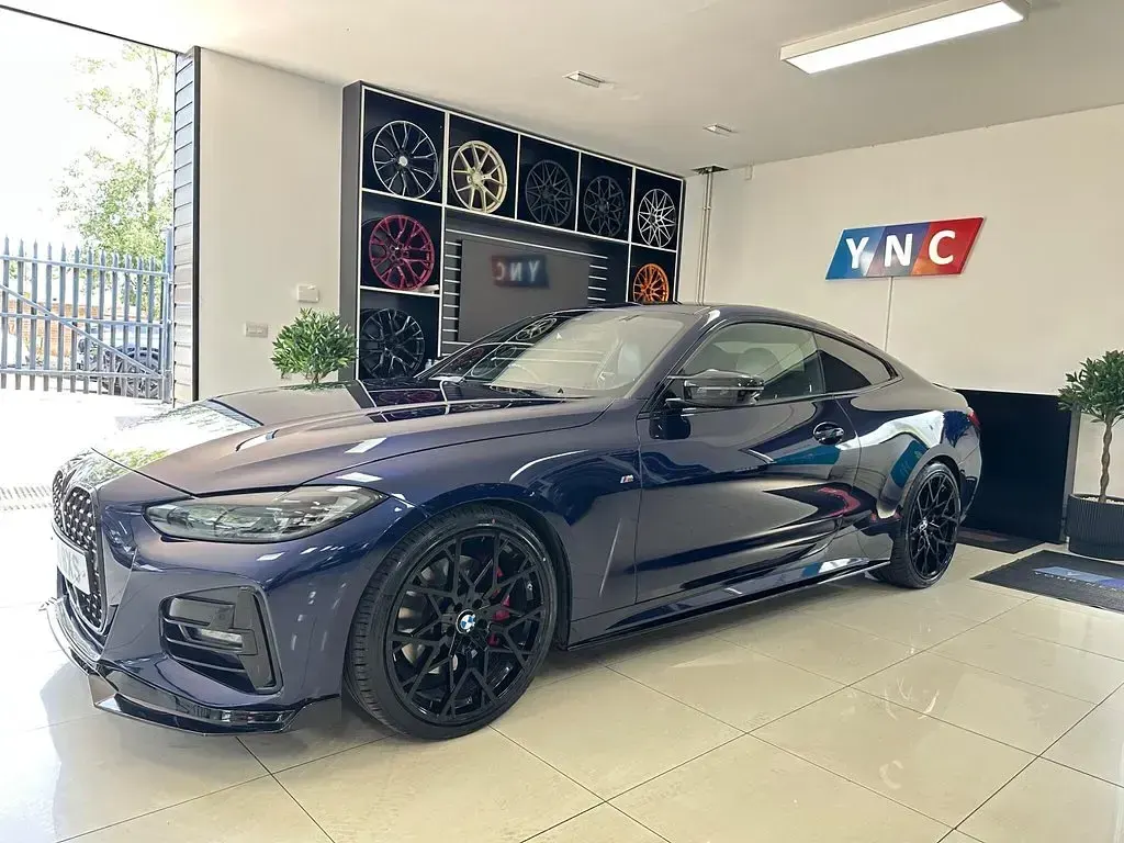 Used BMW 420 Coupé M Sport 2021 Blue Coupe