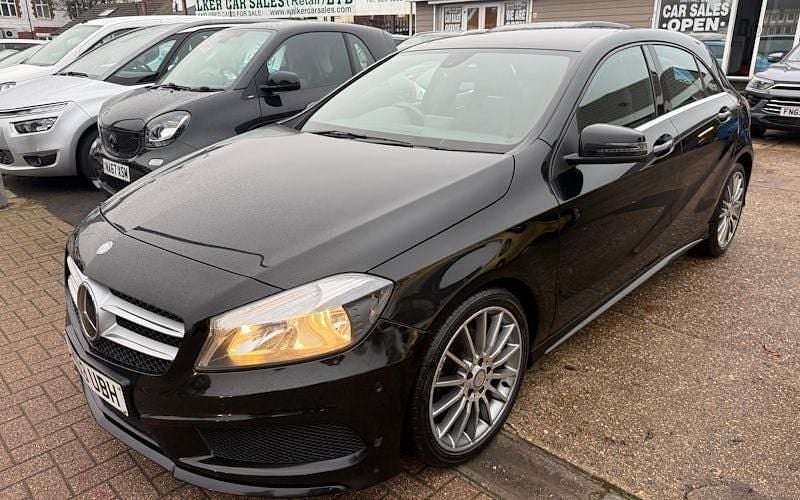 Used Mercedes A200 AMG 136 HP (100 kW) 2013 Black Hatchback