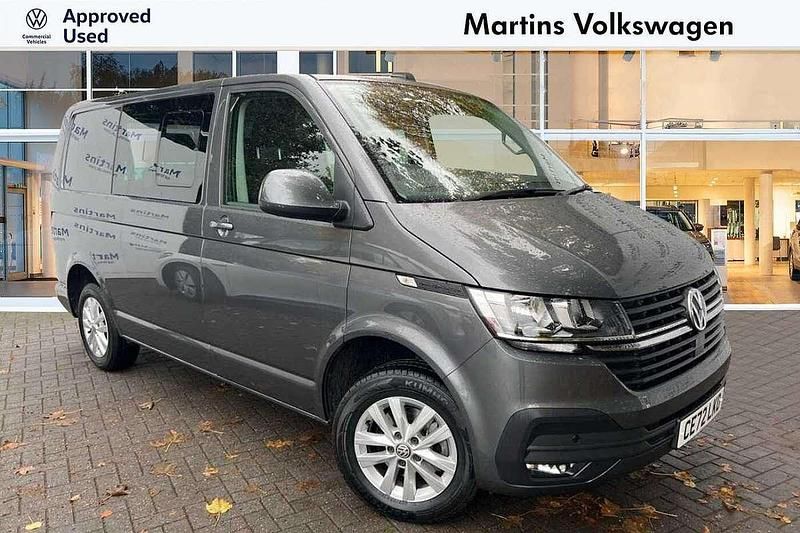 Grey Used 2022 VW T6.1 Highline Van | £32,394 (Expensive) - Image 1/4