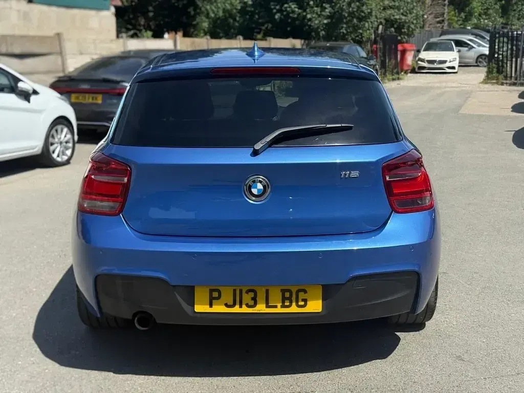 Used BMW 116 M Sport 136 HP (100 kW) 2013 Blue Hatchback