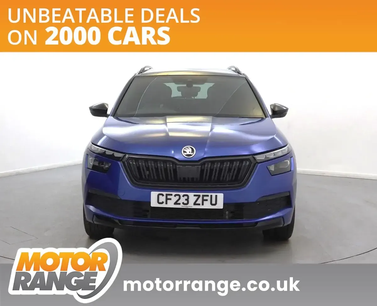 Used Skoda Kamiq Monte Carlo 147 HP (108 kW) 2023 Blue SUV
