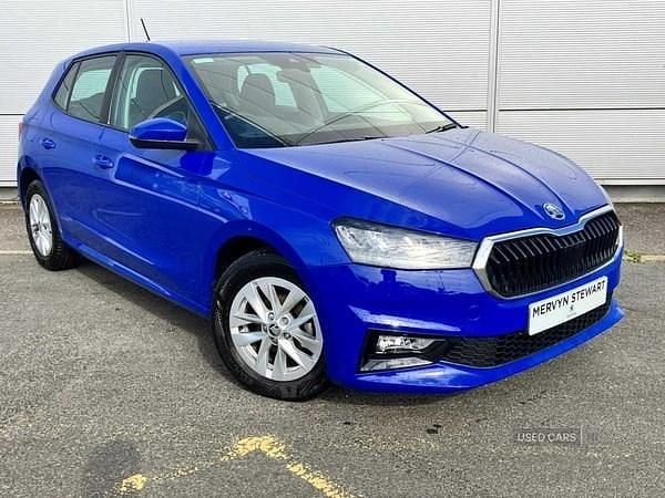 Used Skoda Fabia Comfort 2023 Blue Hatchback