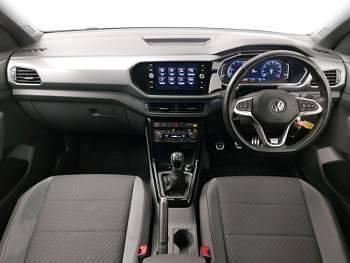 Used VW T-Cross R-line 115 HP (84 kW) 2020 Blue SUV