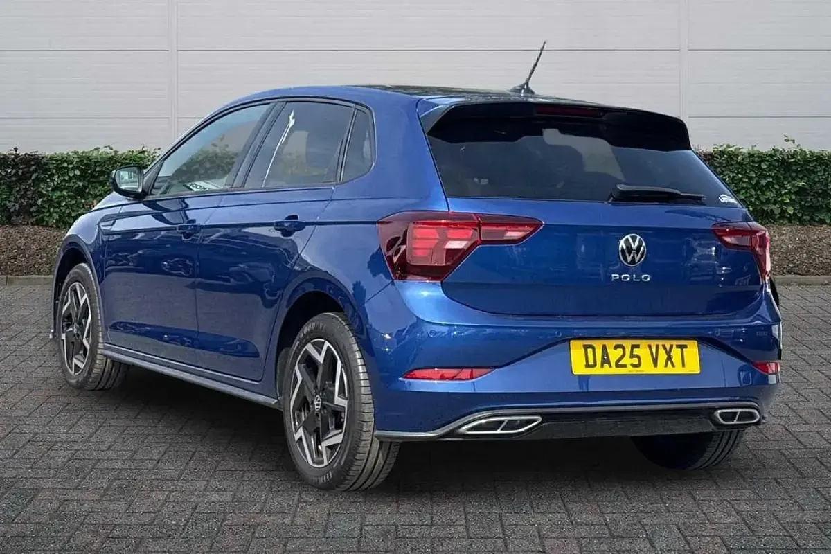 Used VW Polo R-line 115 HP (84 kW) 2025 Blue Hatchback