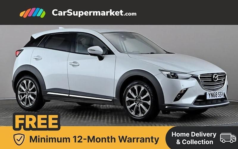 Silver Used 2018 Mazda CX-3 Inclusive SUV | £10,997 (Fair price) - Image 1/4