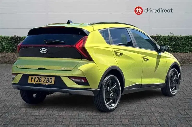 New Hyundai Bayon Blackline 90 HP (66 kW) 2026 Green SUV