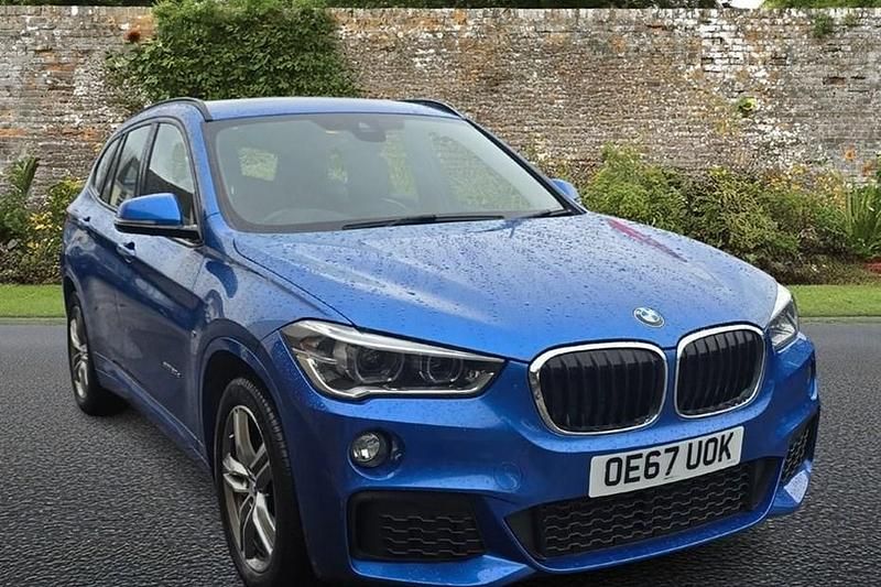 Used BMW X1 M Sport 190 HP (139 kW) 2018 Blue SUV