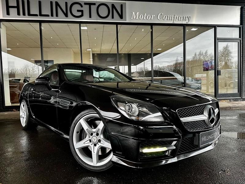 Used Mercedes SLK200 AMG 184 HP (135 kW) 2014 Black Cabriolet