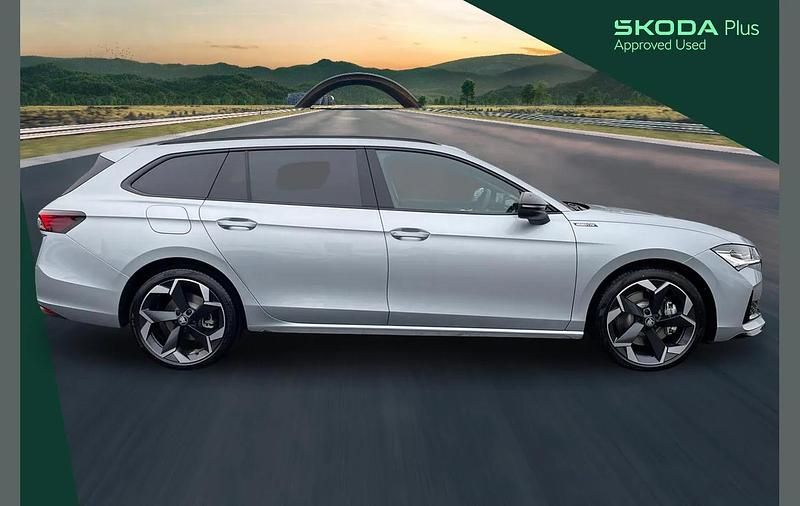Used Skoda Superb SportLine 190 HP (139 kW) 2025 Silver Estate