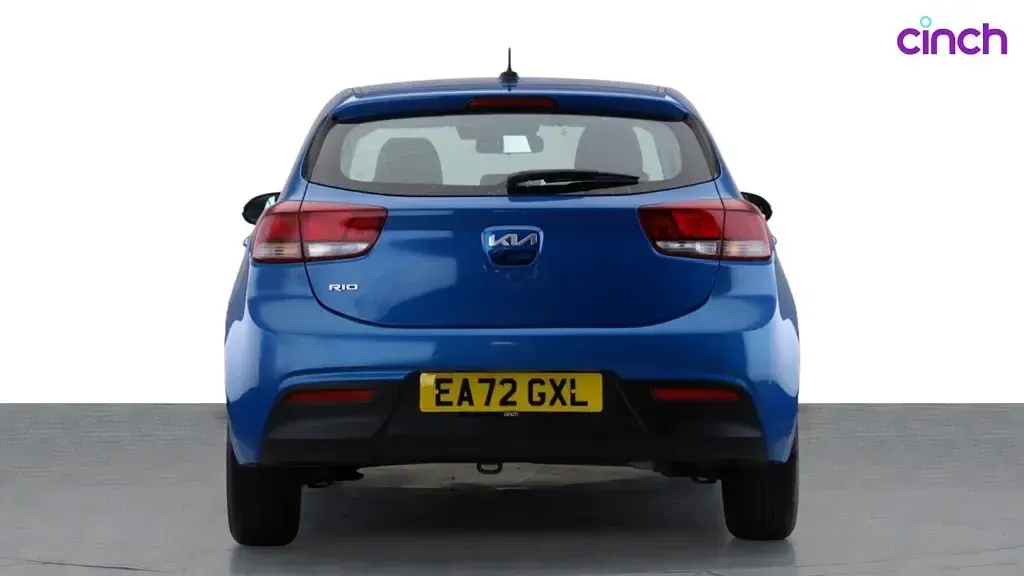 Used Kia Rio 2022 Blue Hatchback