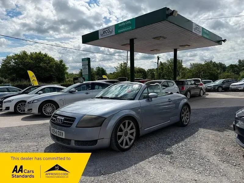 Used Audi TT Roadster 180 HP (132 kW) 2004 Silver Cabriolet