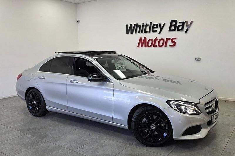 Used Mercedes C220 Premium 2017 Silver Sedan