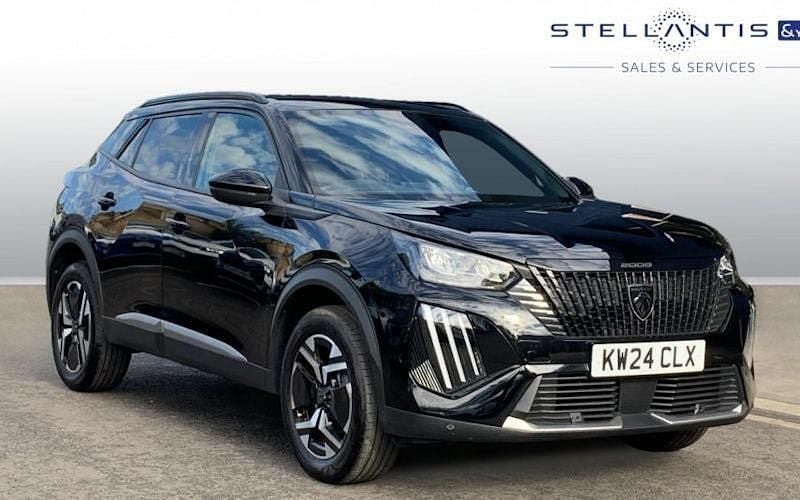 Black Used 2024 Peugeot 2008 Allure SUV | £17,320 (Fair price) - Image 1/4