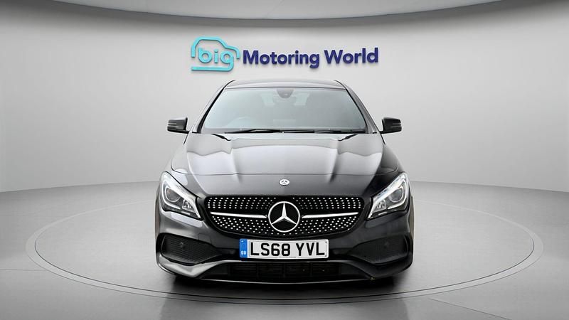 Used Mercedes CLA220 AMG line 170 HP (125 kW) 2018 Black Sedan