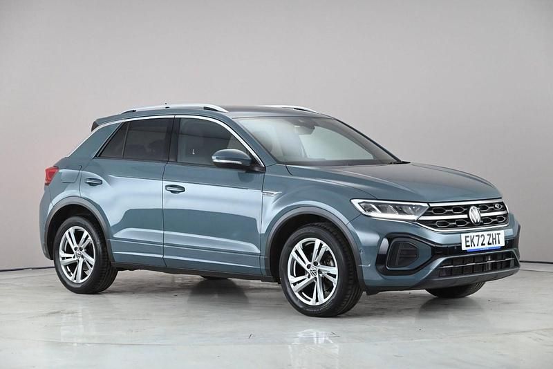 Used VW T-Roc R-line 150 HP (110 kW) 2023 Blue SUV
