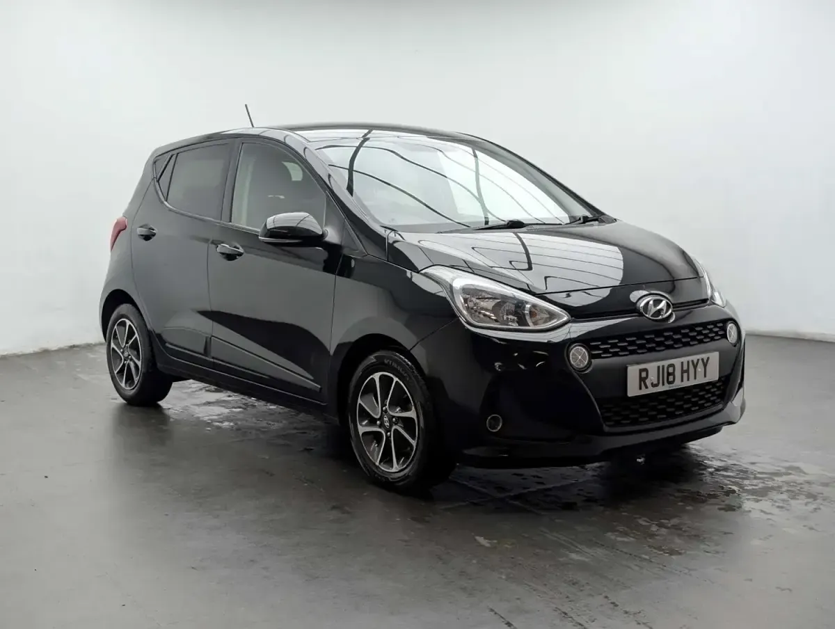 Usado Hyundai i10 Premium 67 HP (49 kW) 2018 Preto Citadino
