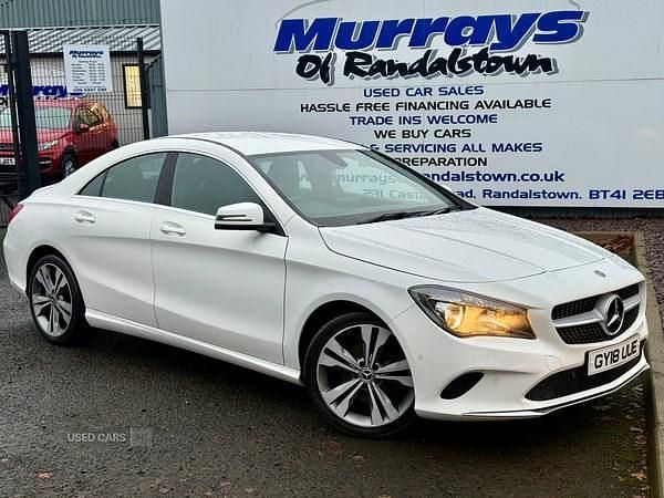 Used Mercedes CLA200 2018 White Sedan