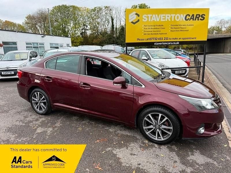 Red Used 2012 Toyota Avensis Sedan | £8,995 (Fair price) - Image 1/2