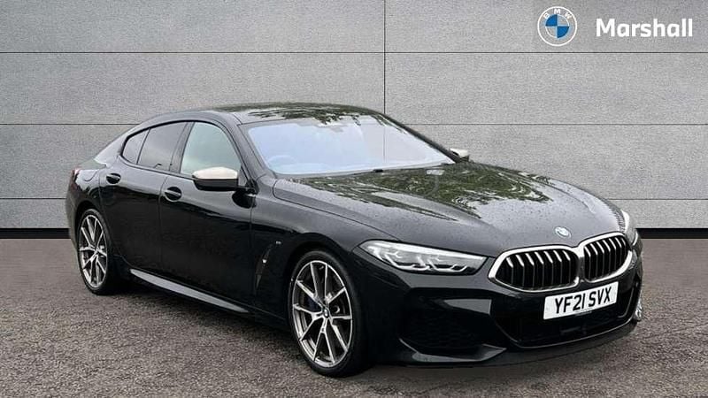 Black sapphire Used 2021 BMW M850 Comfort Edition Coupe | £44,285 (Good price) - Image 1/4