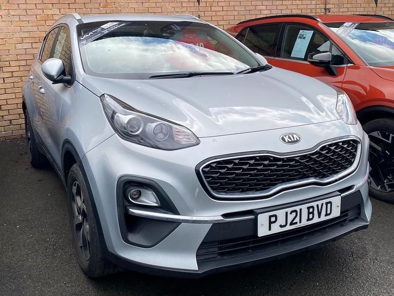 Begagnad Kia Sportage 2021 Silver SUV