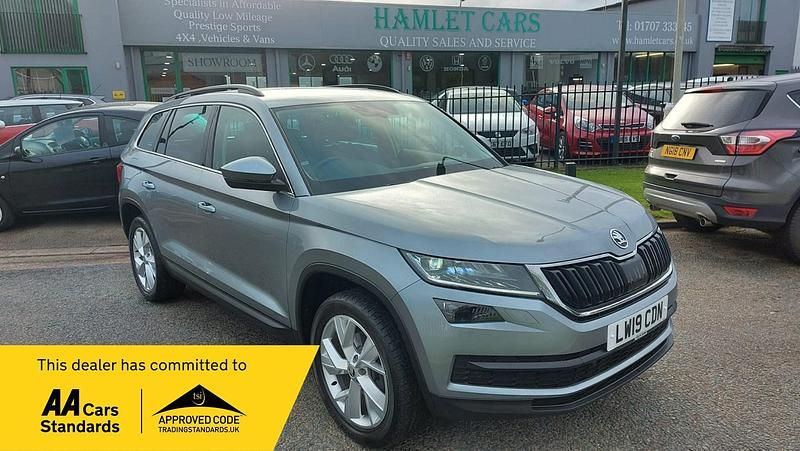 Grey Used 2019 Skoda Kodiaq SE L SUV | £19,000 (Fair price) - Image 1/3