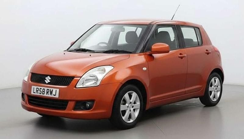 Used Suzuki Swift GLX 2008 Orange Hatchback