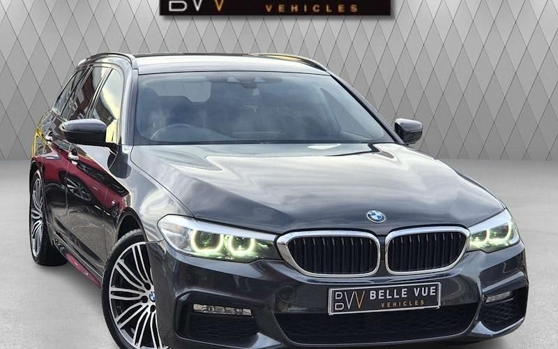 Grey Used 2019 BMW 520 M Sport Estate | £16,995 (Fair price) - Image 1/4