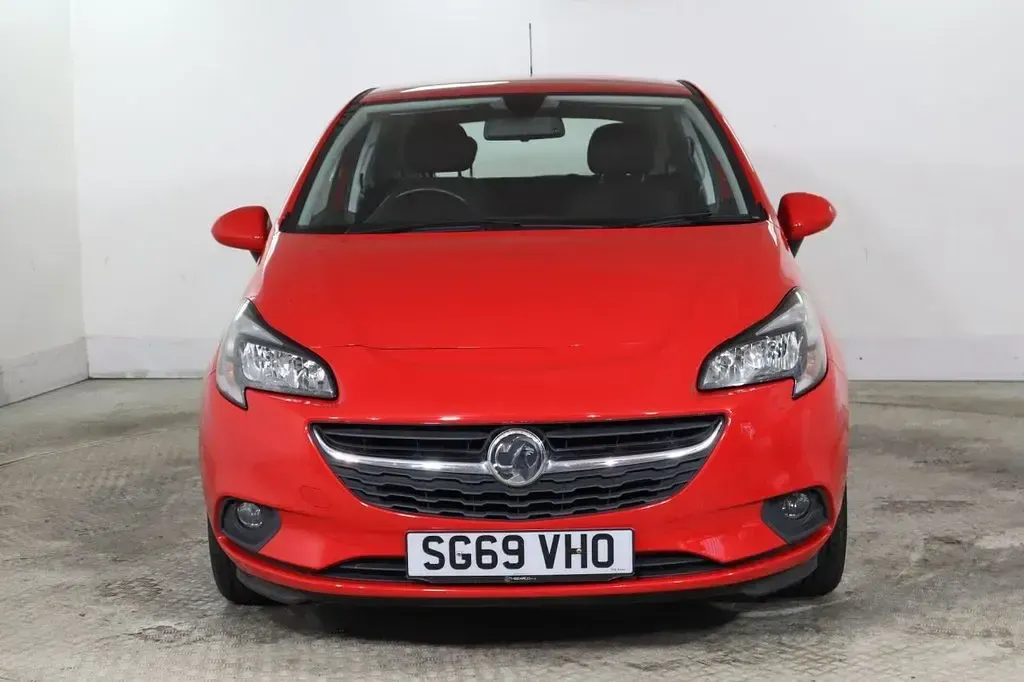 Used Vauxhall Corsa 75 HP (55 kW) 2019 Red Hatchback