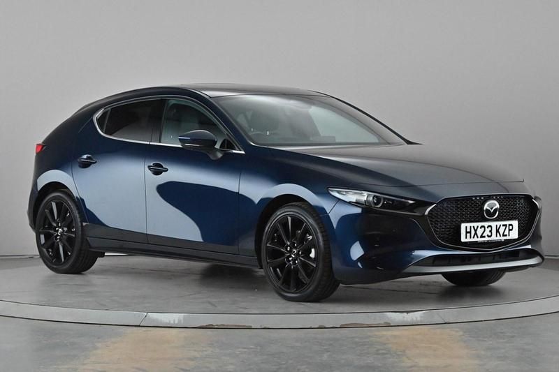 Used Mazda 3 Takumi-Line 186 HP (136 kW) 2023 Blue Hatchback