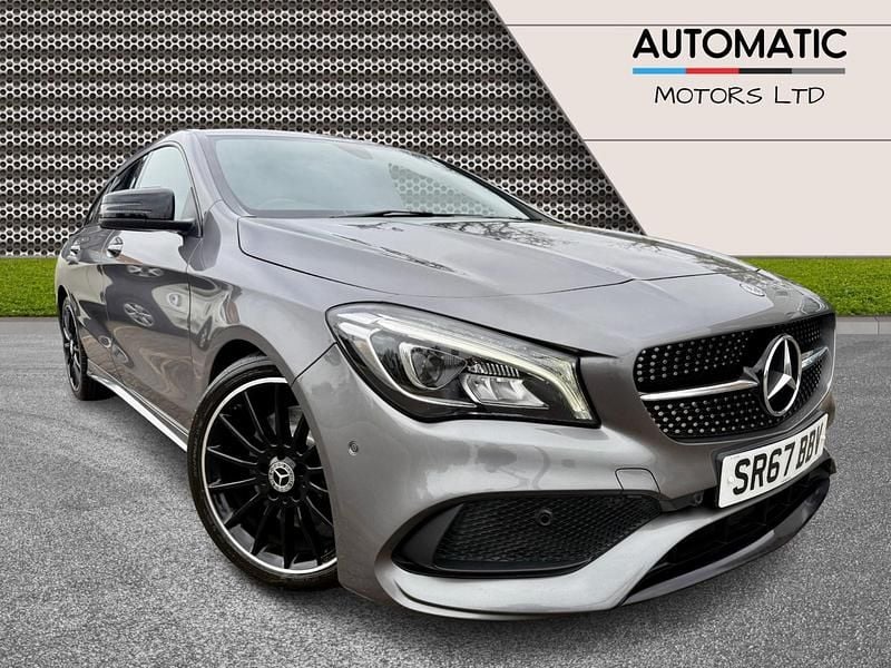 Grey Used 2018 Mercedes CLA220 Shooting Brake AMG line Estate | £12,990 (Good price) - Image 1/4