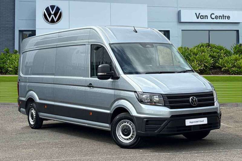 Silver New 2025 VW Crafter Van | £38,389 - Image 1/4