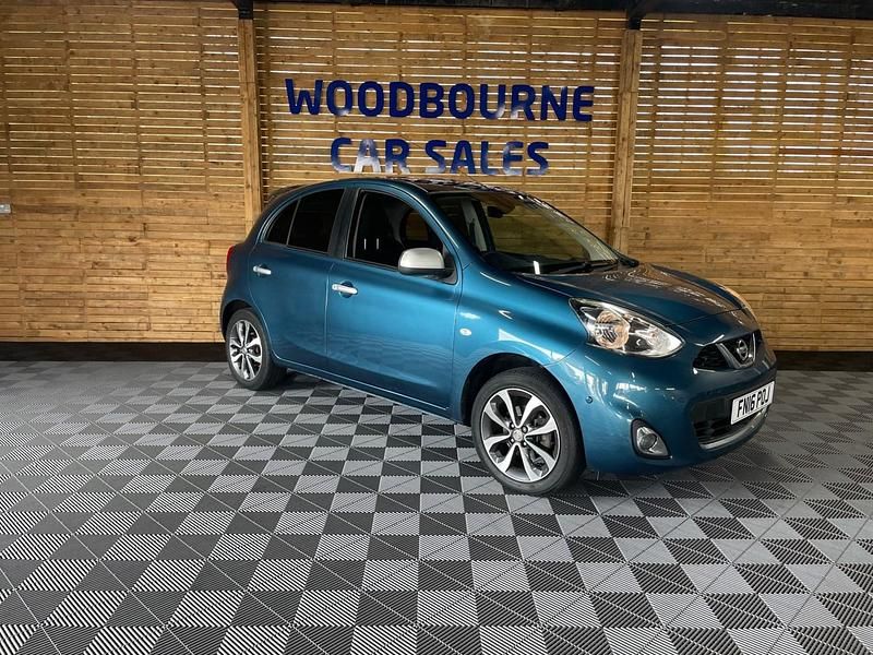 Blue Used 2016 Nissan Micra N-TEC Hatchback | £9,995 (Expensive) - Image 1/4