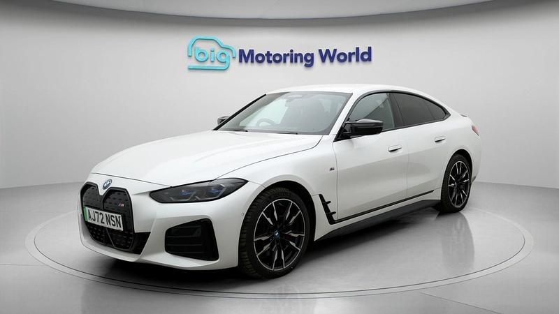 Used BMW i4 M Sport 400 kW (544 HP) 2022 White Sedan