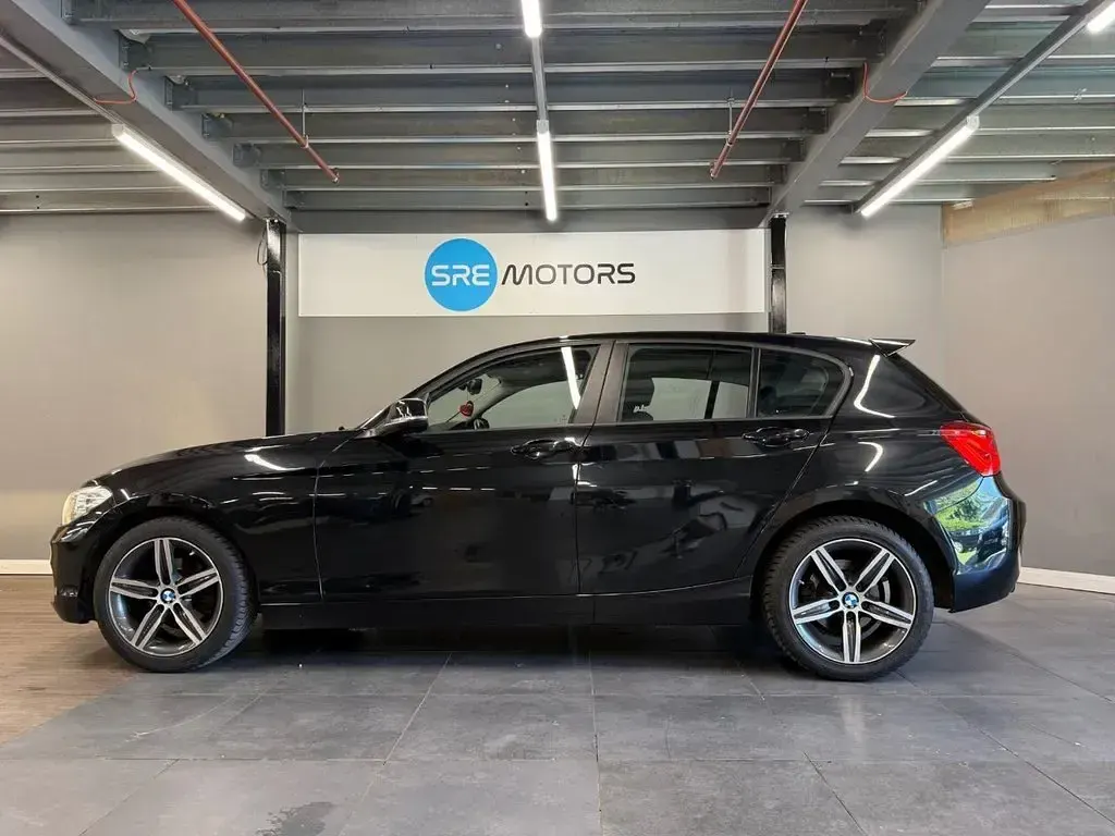 Used BMW 118 Sport Line 2016 Black Hatchback