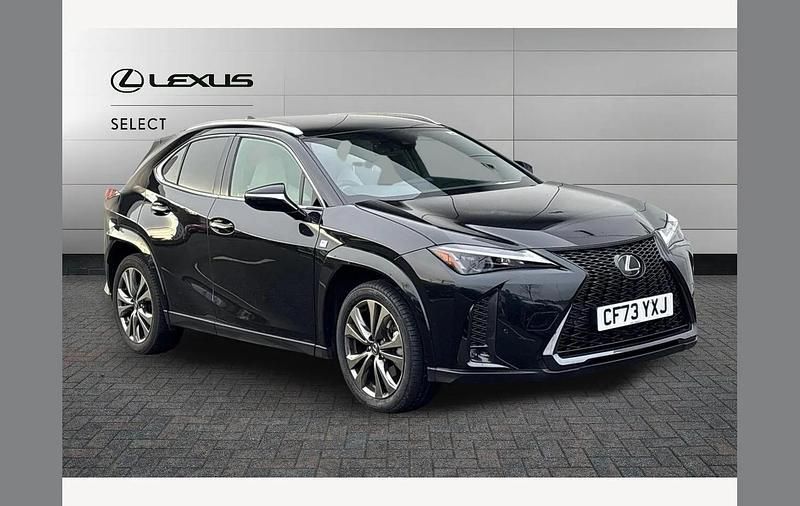 Black Used 2024 Lexus UX 250h Sport Line SUV | £26,150 (A bit pricey) - Image 1/3
