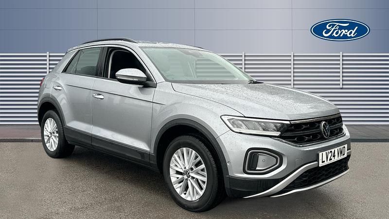 Silver Used 2024 VW T-Roc Life SUV | £18,000 (Fair price) - Image 1/3