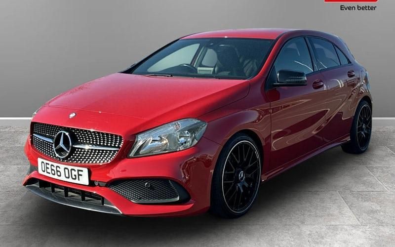 Used Mercedes A180 AMG line 109 HP (80 kW) 2018 Hatchback