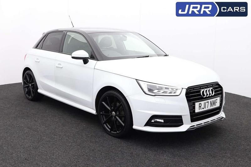 Used Audi A1 Sportback Black Edition 2017 White Hatchback