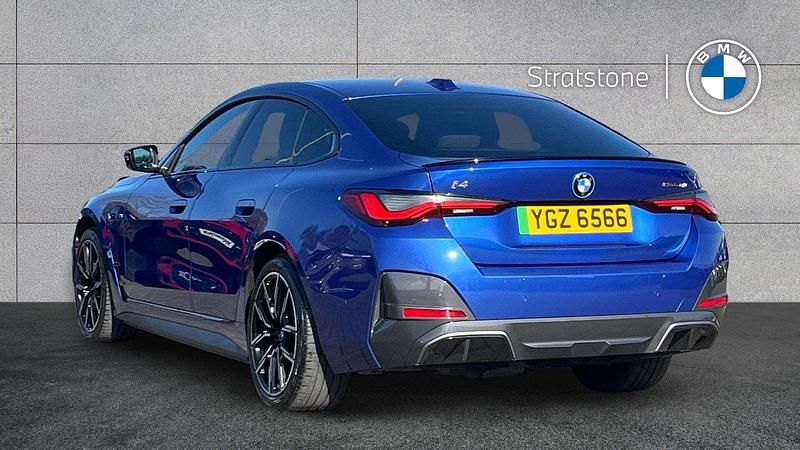 Used BMW i4 M Sport 246 kW (335 HP) 2023 Blue Sedan