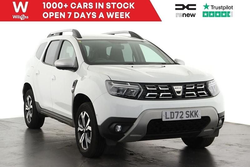 White Used 2023 Dacia Duster Prestige SUV | £14,395 (Fair price) - Image 1/3