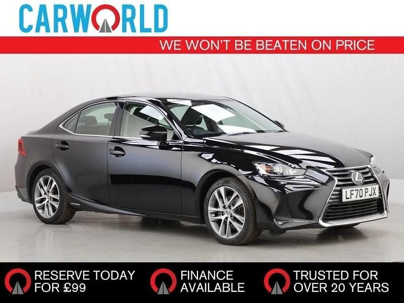 Black Used 2020 Lexus IS300h Sedan | £16,346 (Fair price) - Image 1/3