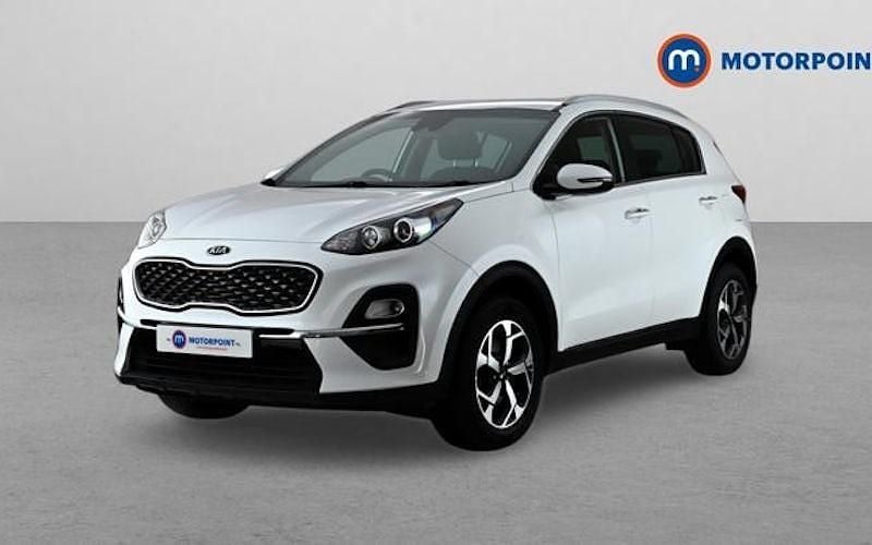 Used Kia Sportage 177 HP (130 kW) 2020 White SUV