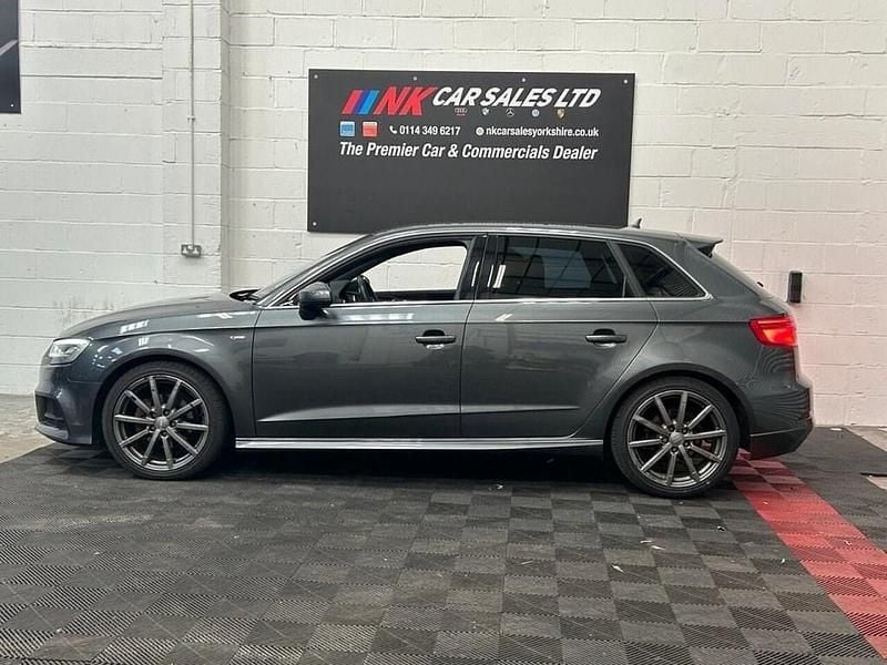 Used Audi A3 S-Line 184 HP (135 kW) 2016 Grey Hatchback