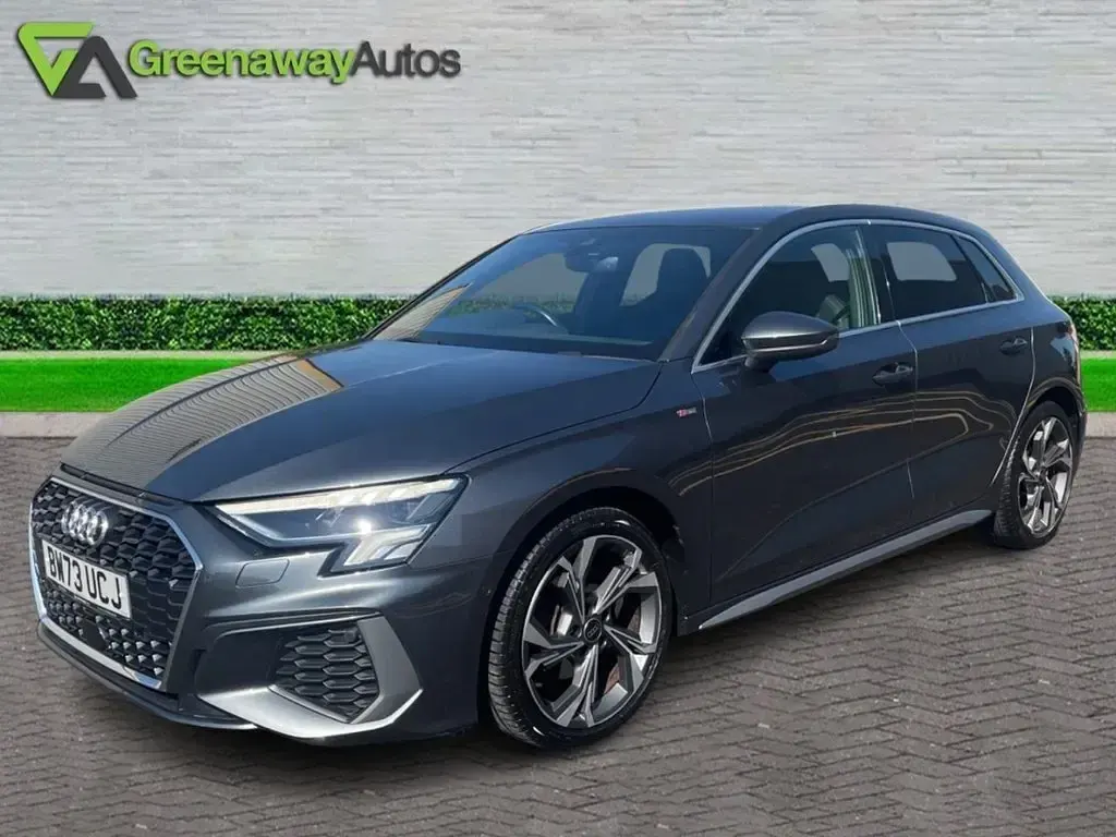 Used Audi A3 Sportback S-Line 110 HP (80 kW) 2024 Grey Hatchback