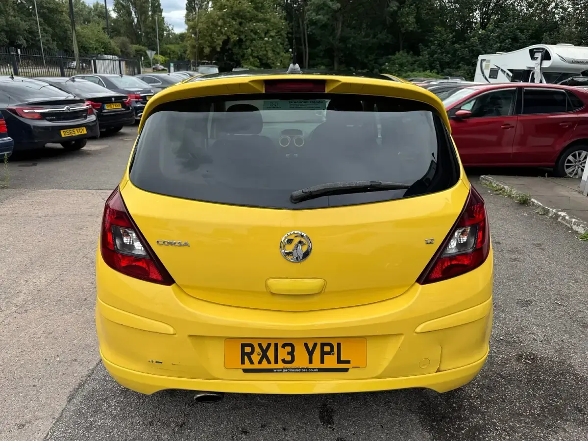 Used Vauxhall Corsa Edition 2013 Yellow Hatchback