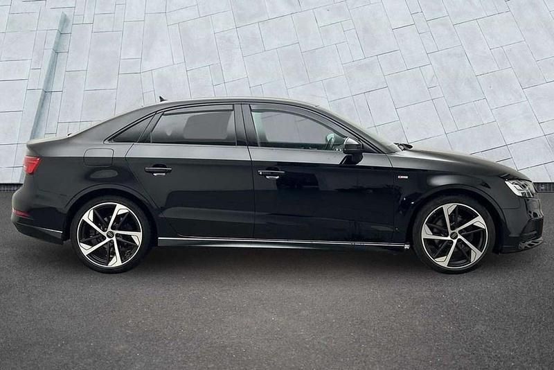 Used Audi A3 Black Edition 147 HP (108 kW) 2018 Black Sedan
